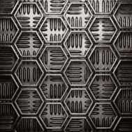 metal on wall background N106