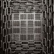 metal on wall background N108