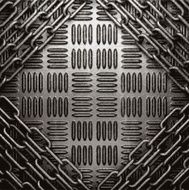 metal on wall background N109