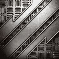 metal on wall background N116