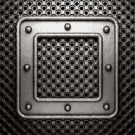 metal on wall background N126
