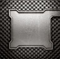 metal on wall background N128