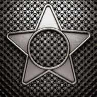metal on wall background N132