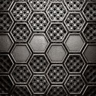 metal on wall background N149