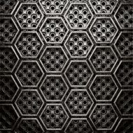 metal on wall background N150