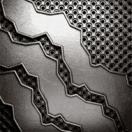 metal on wall background N156