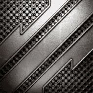 metal on wall background N159