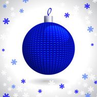 Knitted Christmas Ball N5