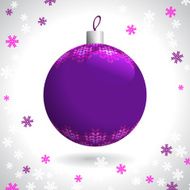 Knitted Christmas Ball N6