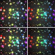 Abstract vector background Creative dynamic element lights and sparkles illustrations