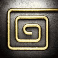 golden and silver background N137