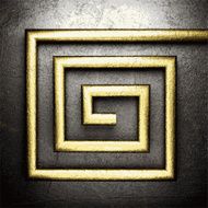 golden and silver background N138
