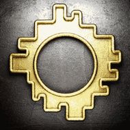 golden and silver background N147