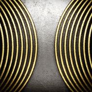 golden and silver background N156
