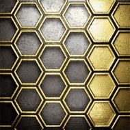 golden and silver background N157