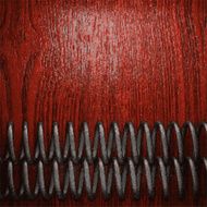 metal and wood background N380