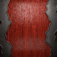 metal and wood background N387