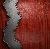 metal and wood background N388
