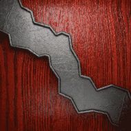 metal and wood background N389
