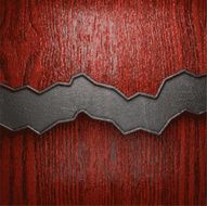 metal and wood background N390