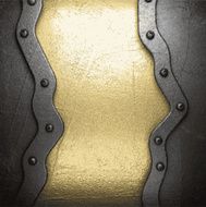 golden and silver background N177