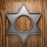 metal and wood background N392