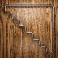 metal and wood background N394