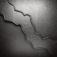 metal on wall background N181