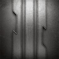 metal on wall background N183