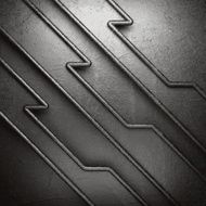 metal on wall background N185