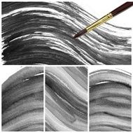 Set of Colorful water color painting background N15