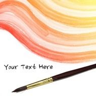 Colorful water color painting background N32
