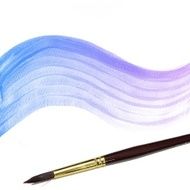 Colorful water color painting background N36