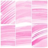 Set of Colorful water color painting background N33