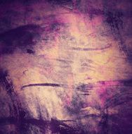 Abstract Watercolor nature painting N696