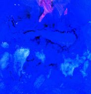 Abstract Watercolor nature painting N740