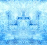 Abstract Watercolor nature painting N798