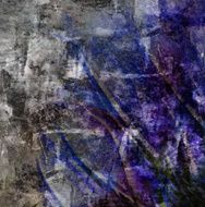 Abstract Watercolor nature painting N921