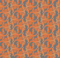 Retro Floral Ornament Vector background
