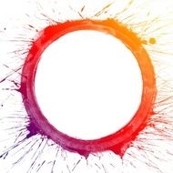 Colorful water color painting background N75