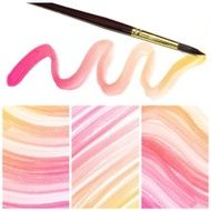 Set of Colorful water color painting background N107