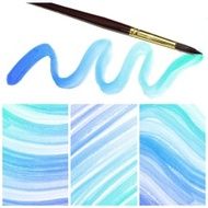 Set of Colorful water color painting background N108