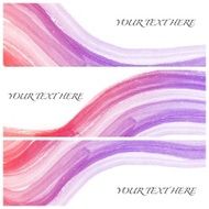 Set of Colorful water color painting background N112