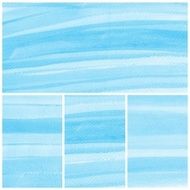 Set of Colorful water color painting background N129