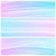 Set of Colorful water color painting background N133