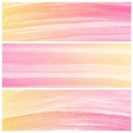 Set of Colorful water color painting background N134