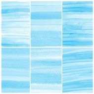 Set of Colorful water color painting background N139