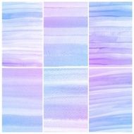 Set of Colorful water color painting background N141