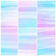 Set of Colorful water color painting background N165