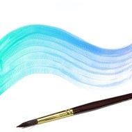 Colorful water color painting background N147